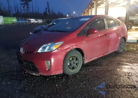 2014 Toyota Prius из США, поврежденный, VIN JTDKN3DU0E1745616